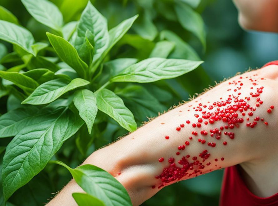 Rash poison ivy