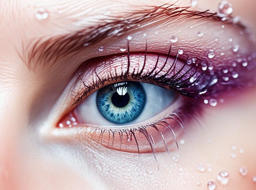 Tears decreased production