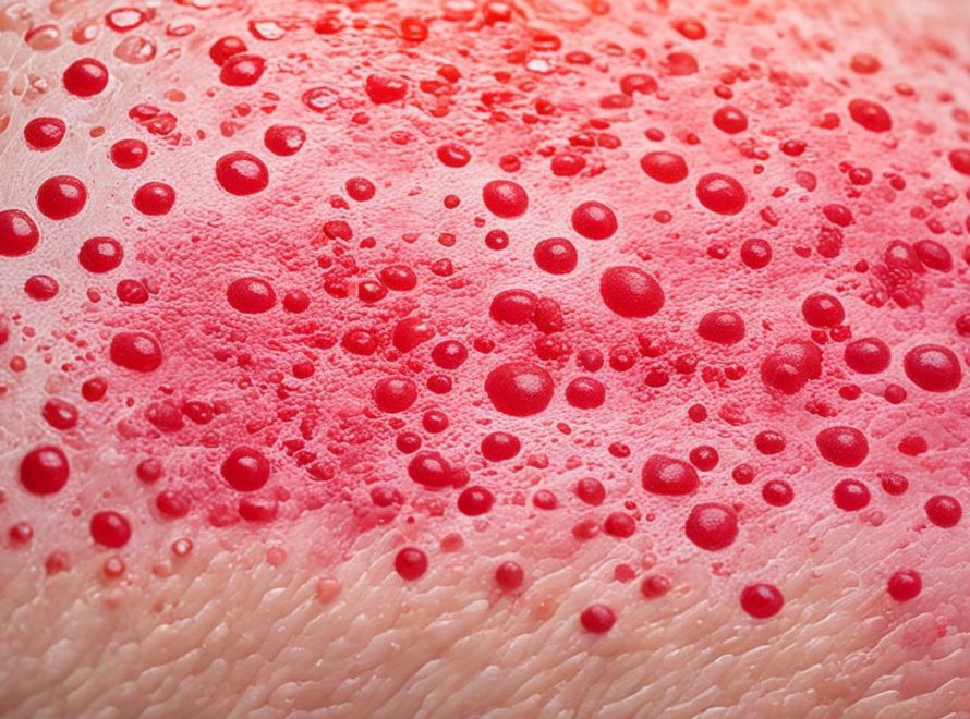 Poison ivy rash