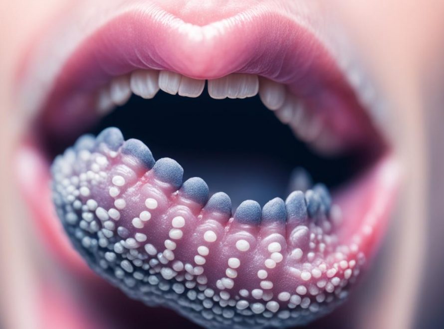 Black hairy tongue