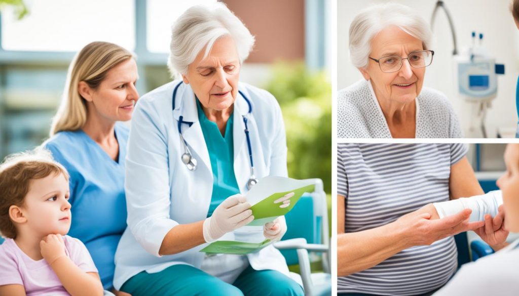 Pediatric management, management in pregnancy and breastfeeding, management in elderly patients